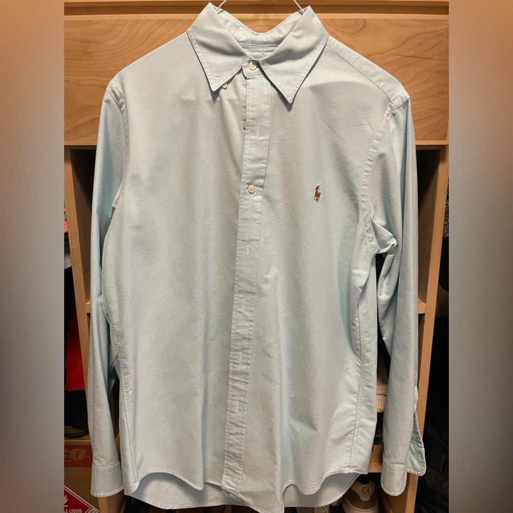 Men’s Polo Button Down Shirt-Size Medium